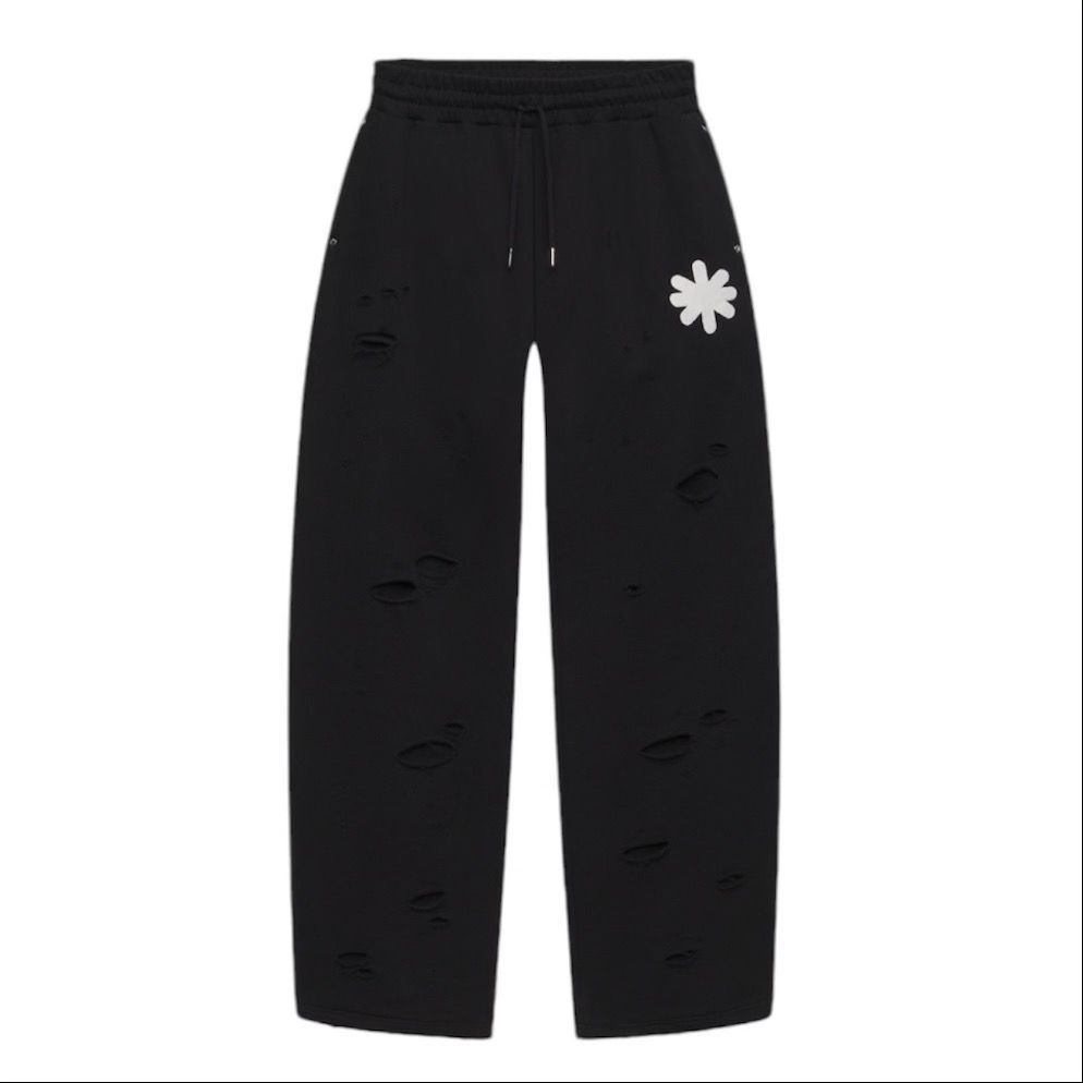 Lostshdws Destroy Double Layered Logo Sweatpant (Black)