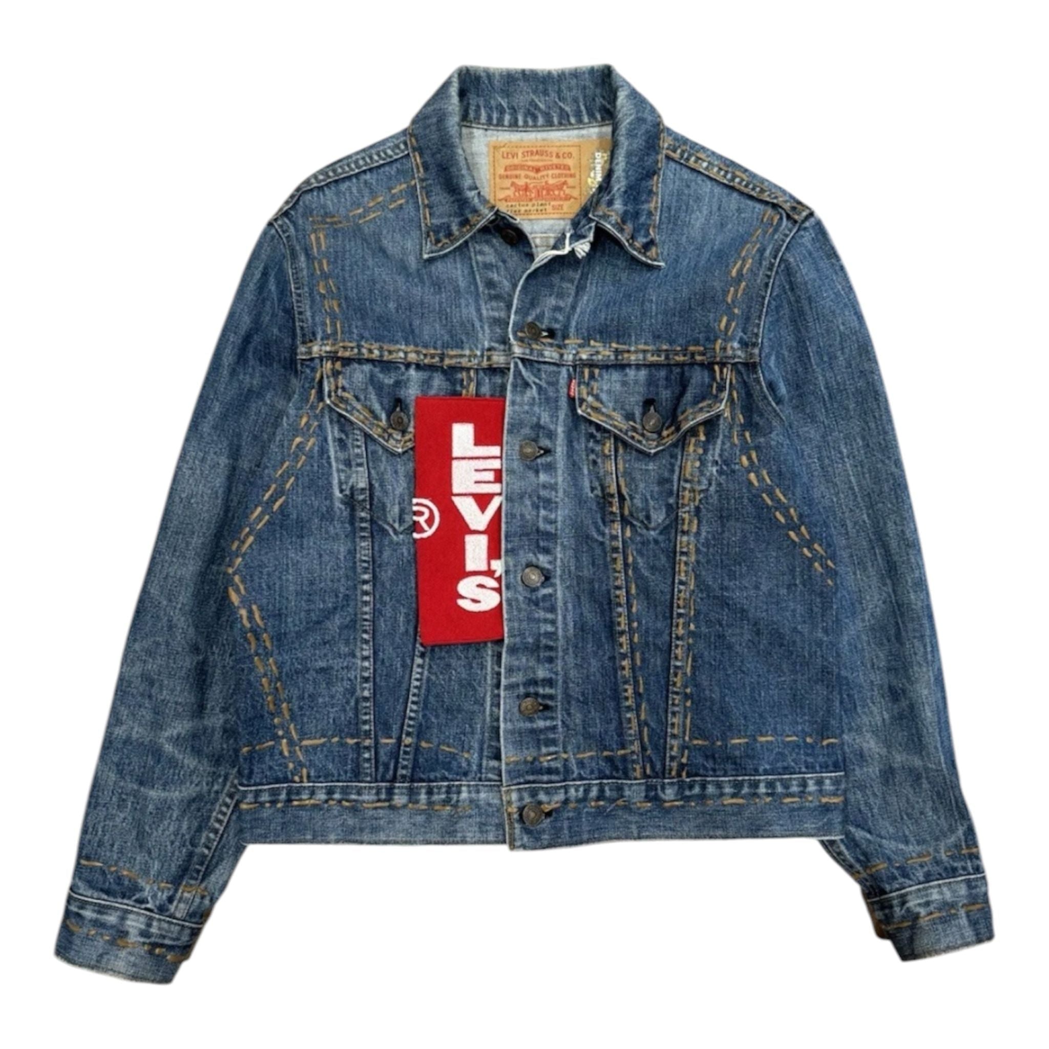 Denim Tears x Cactus Plant Flea Market x Levi's ComplexCon Denim Jacket Blue