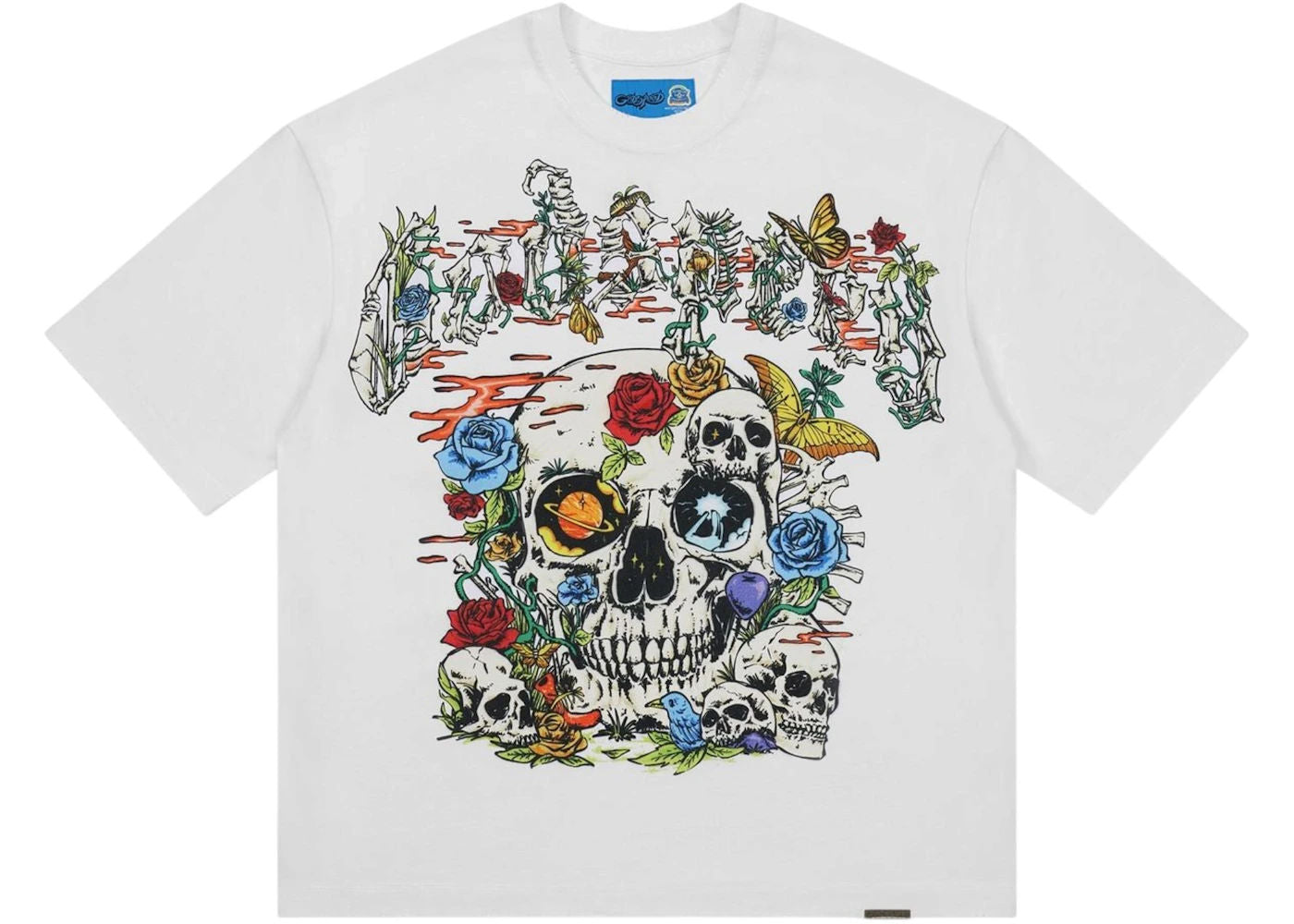 Godspeed Cosmic Remains Tee (White)
