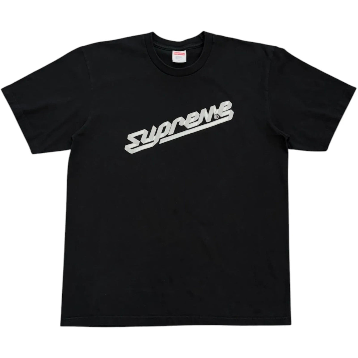 Supreme Banner Tee (FW23) (Black) - Preowned