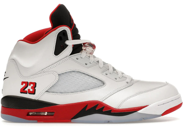 BRAND NEW STEAL - Jordan 5 Retro Fire Red Black Tongue (2025)