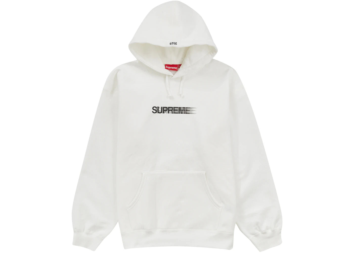 Supreme Motion Logo Hooded Sweatshirt (SS23) White - Preowned