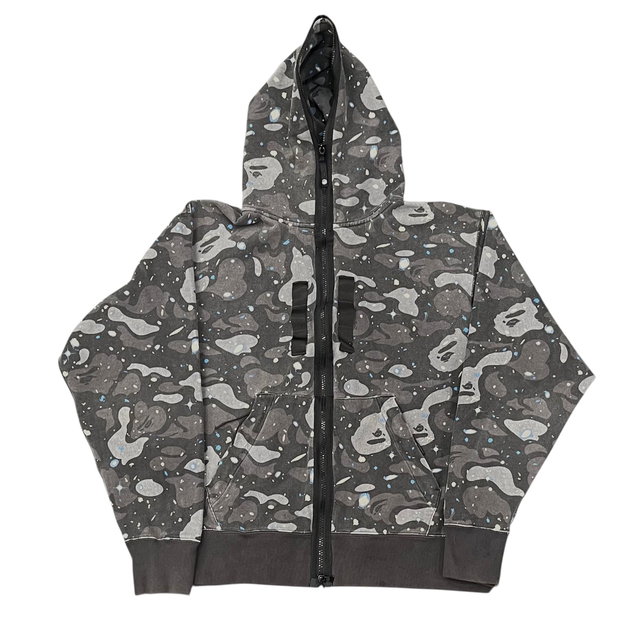 A Bathing Ape Space Camo Zip Up  - Preowned