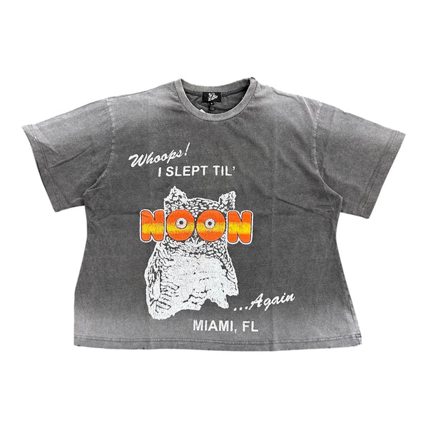 Triple 7's Night Owl Tee (Grey)