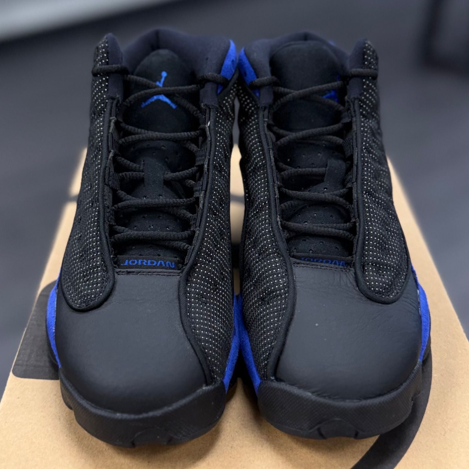 Jordan 13 Retro Black Hyper Royal (GS) - Preowned