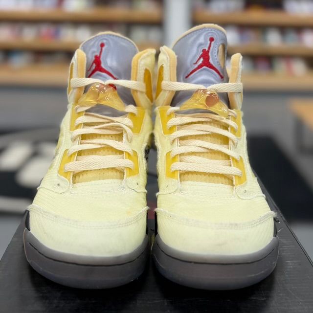 Jordan 5 Retro Off-White Sail - Preowned