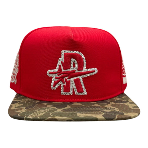 Roughplay Camo Snapback (Red)