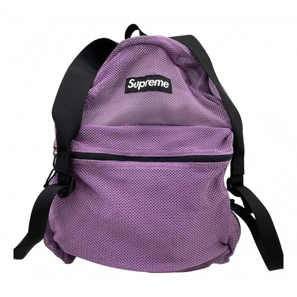 Supreme Mesh Backpack (Purple) (FW16) - Preowned