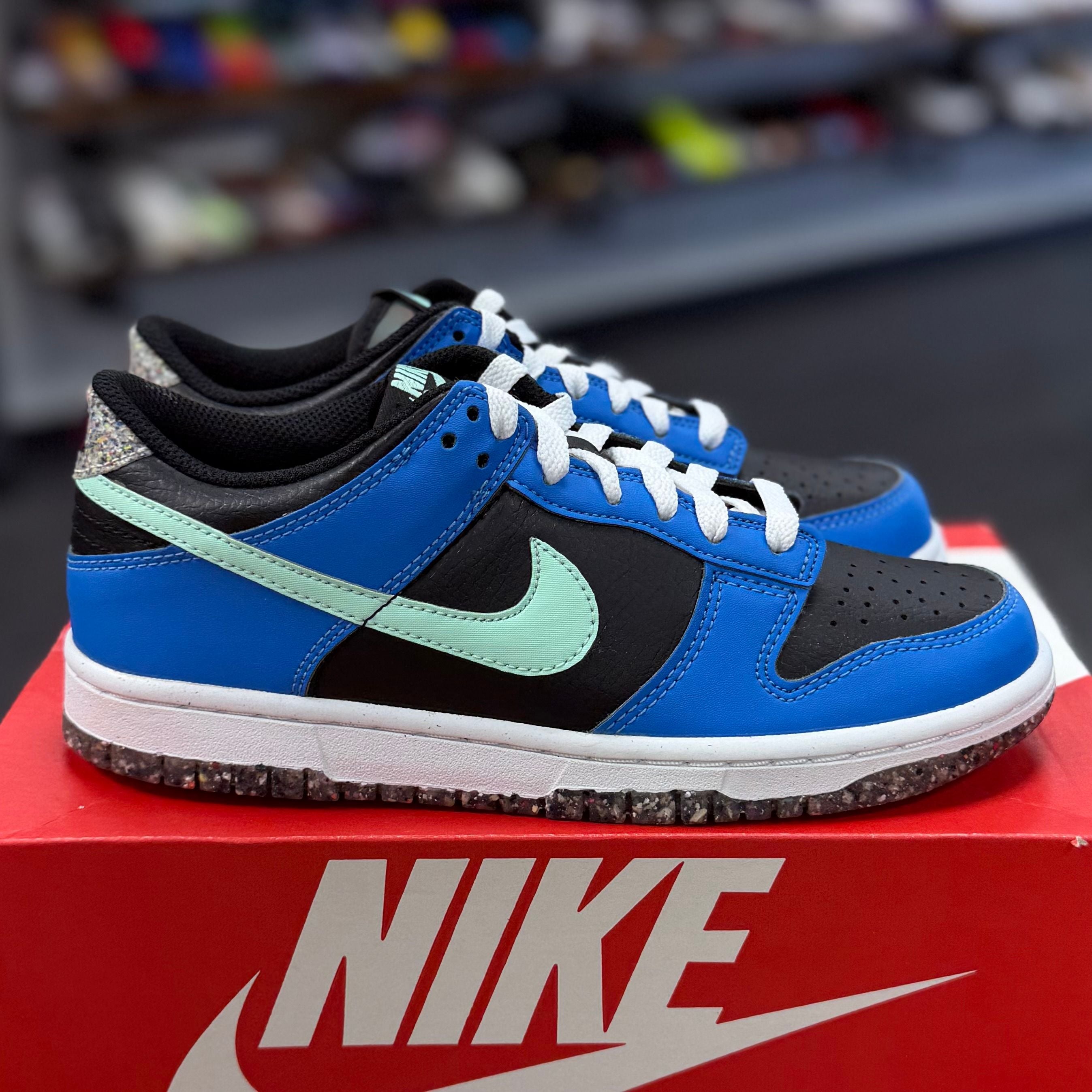 BRAND NEW STEAL - Nike Dunk Low Crater Blue Black (GS)