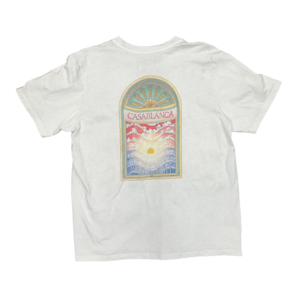 Casa Blanca Tennis Club Shell Tee (White) - Preowned