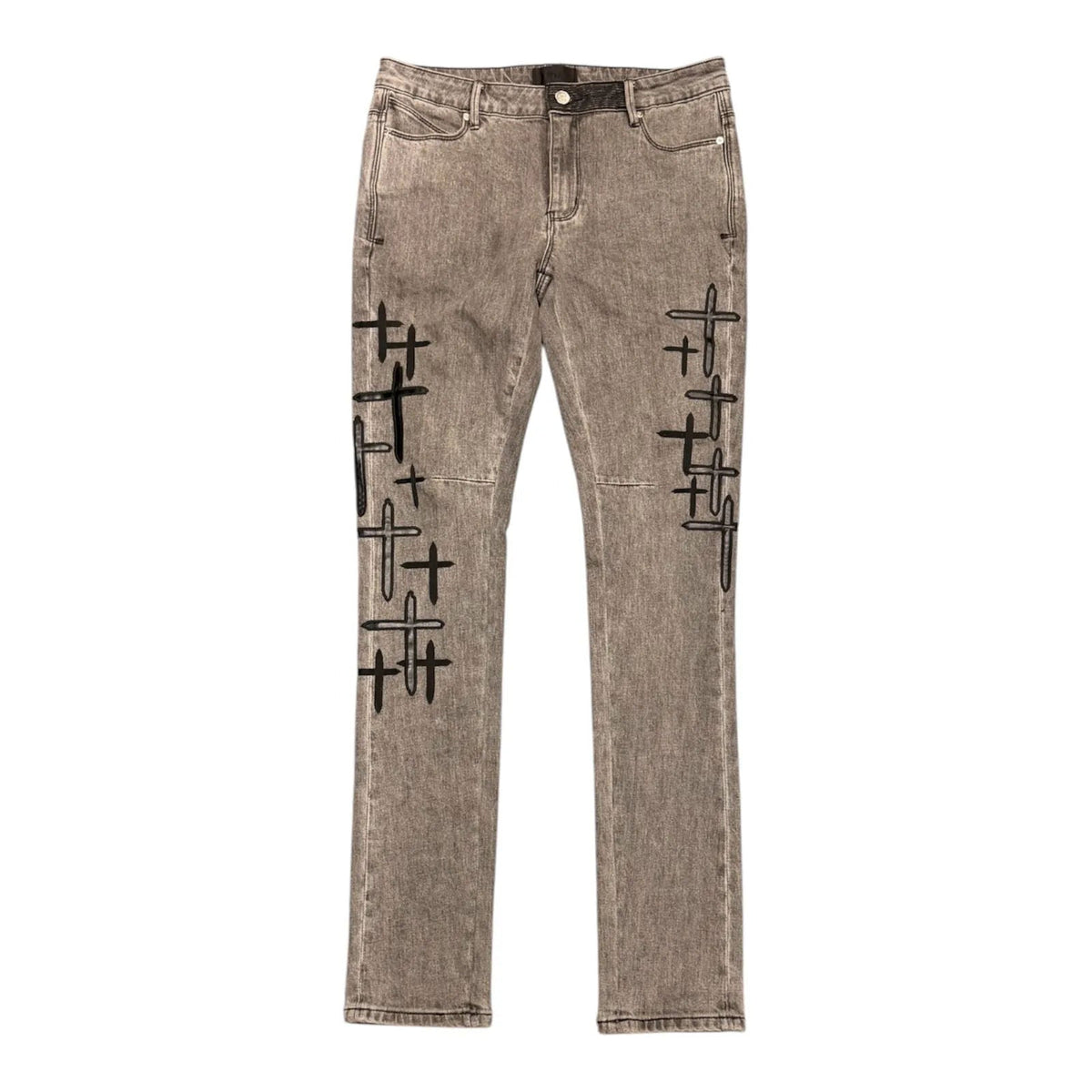 RTA Bryant Cloded Mist Cross Jean (Washed Black) - Preowned