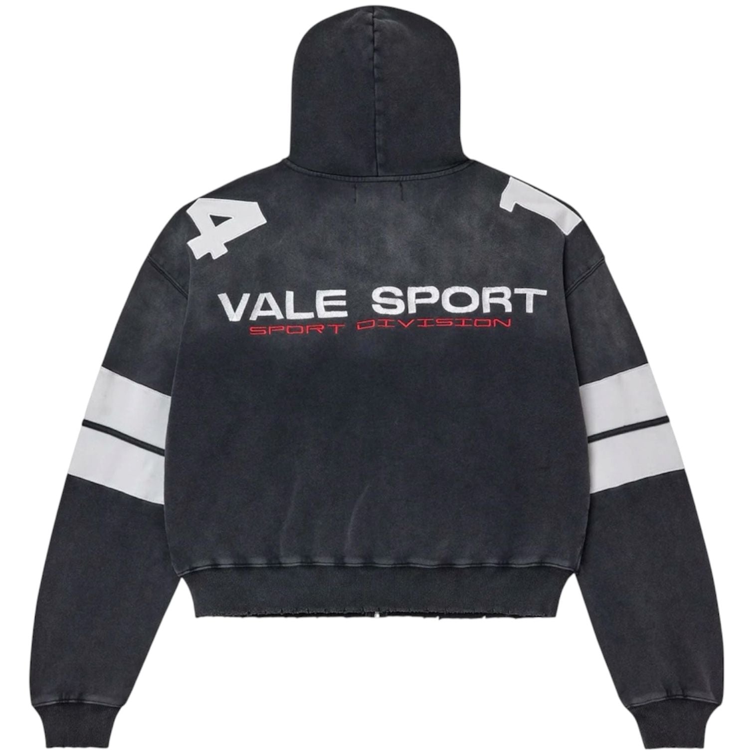 Vale Forever Jerzee Zip Up Hoodie (Black)