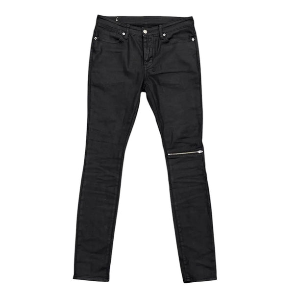 Ksubi Van Winkle Waxed Caged Jean (Black) - Preowned