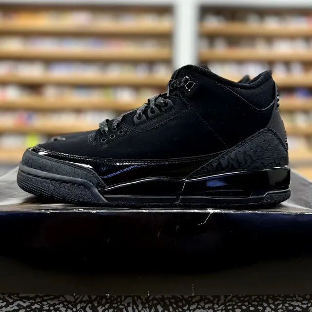 Jordan 3 Retro Black Cat (2025) (GS) - Preowned