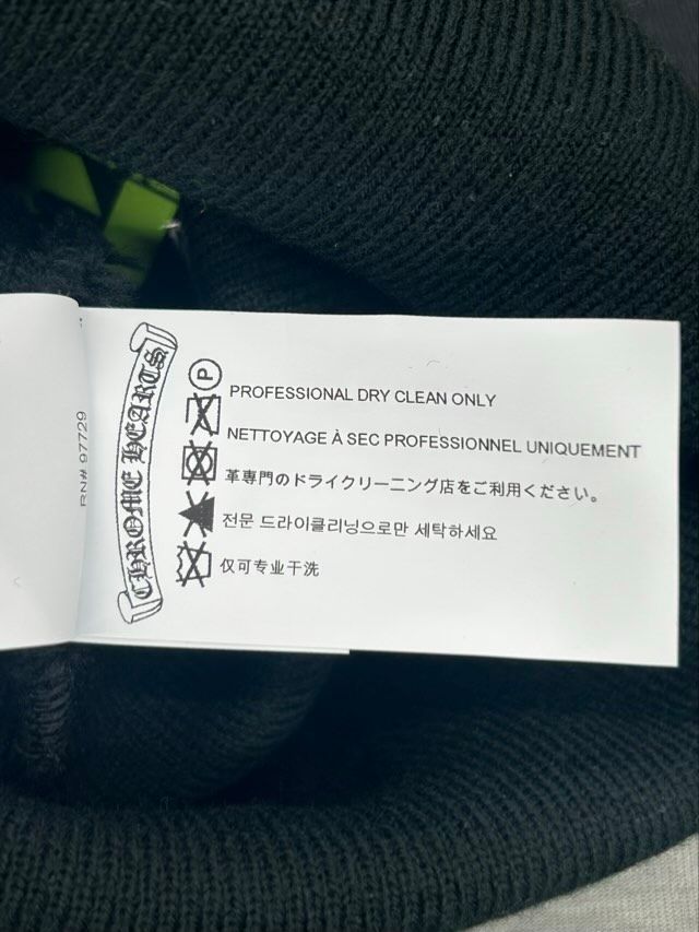 Chrome Hearts Logo Beanie Black