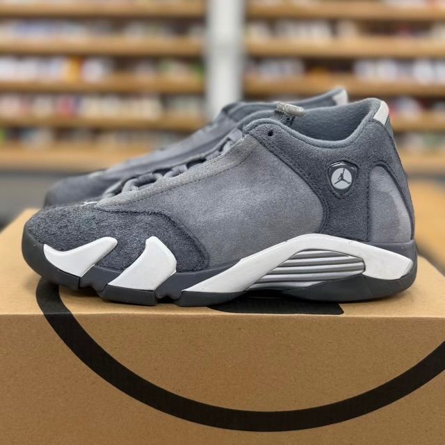 Jordan 14 Retro Flint Grey (GS) - Preowned