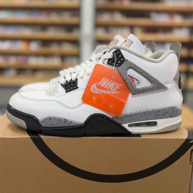 Jordan 4 Retro White Cement (2025) - Preowned