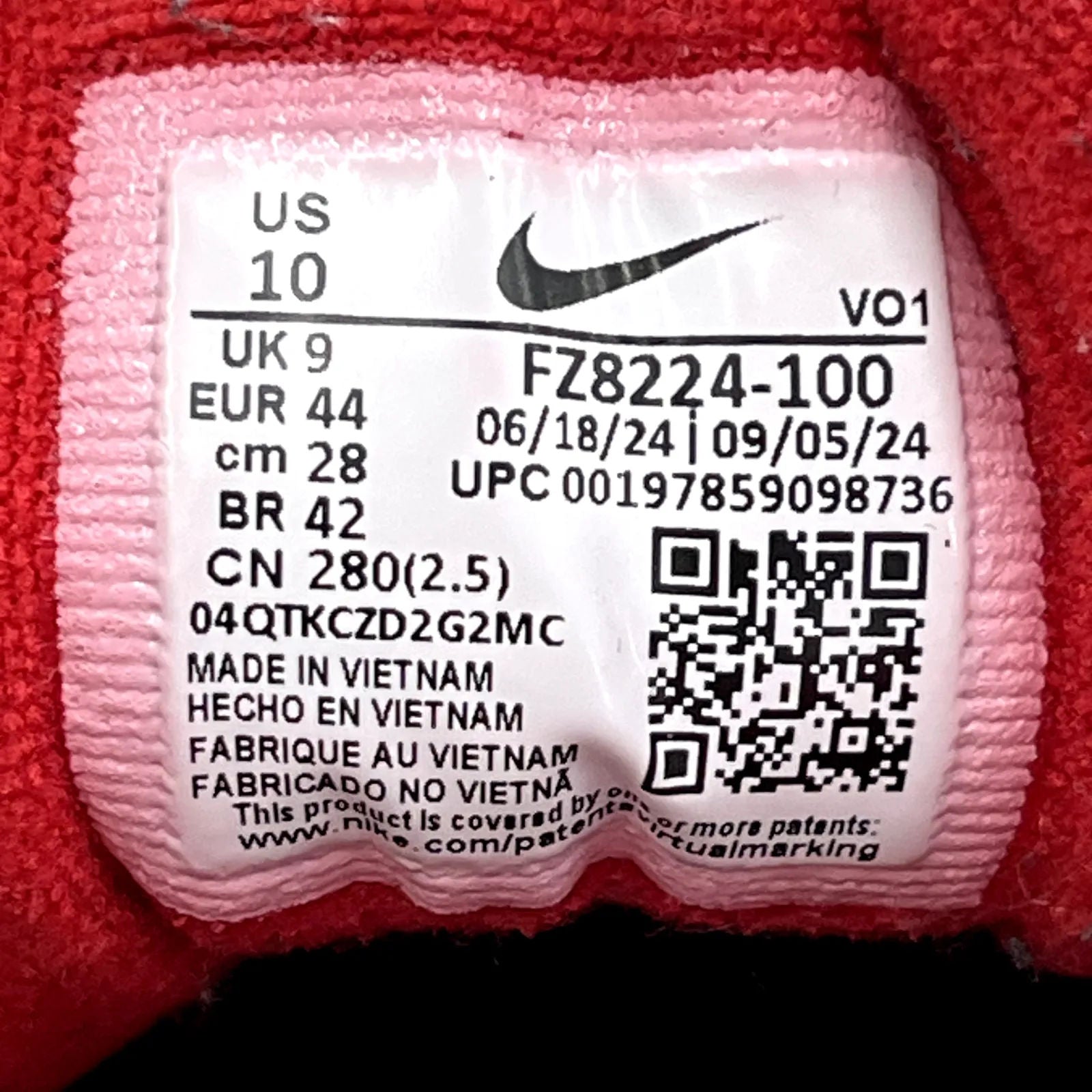 Nike Air Diamond Turf 49ers (2025) - Preowned