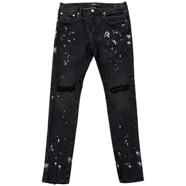 Purple Brand P.001 Jeans (Black Paint Splatter) - Preowned