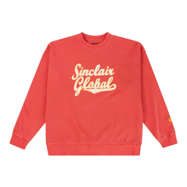 Sinclair "The Marinade" Chenille Crewneck (Red) - Preowned