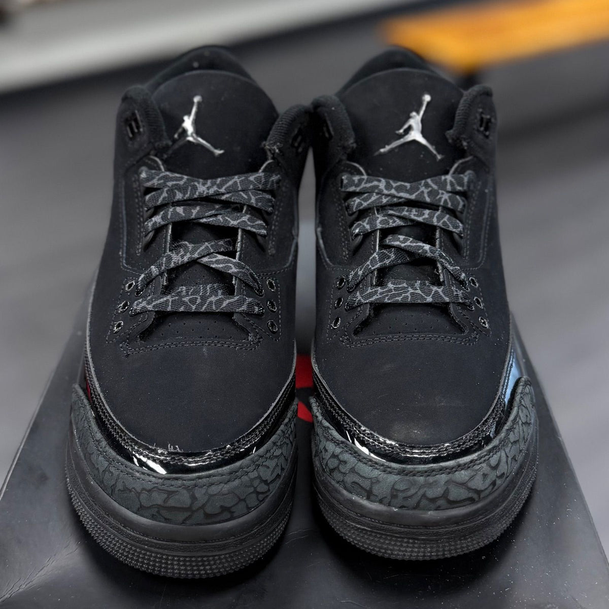 Jordan 3 Retro Black Cat (2025) (GS) - Preowned