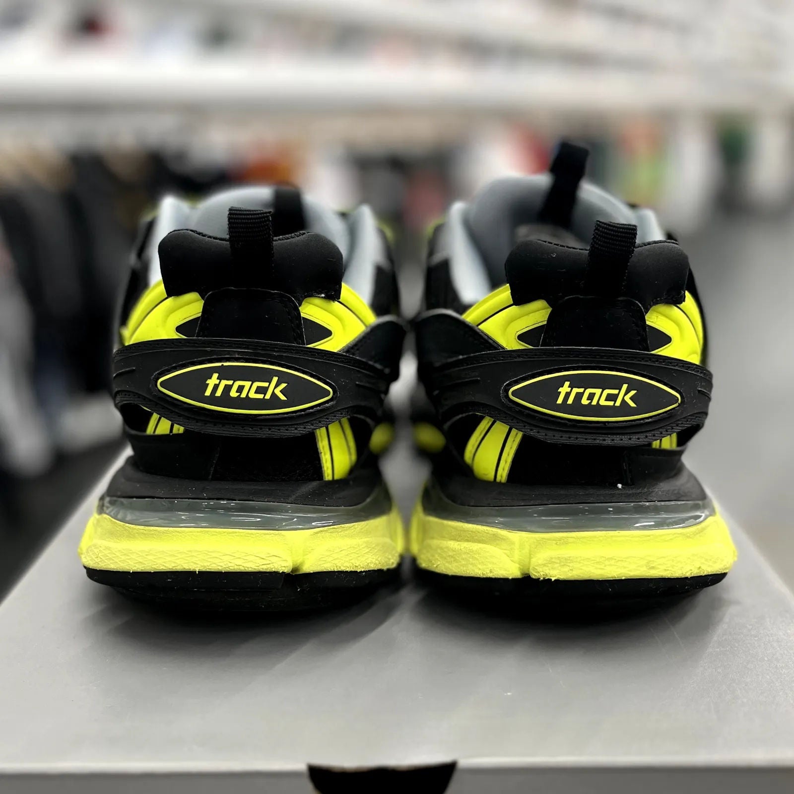 Balenciaga Track Black Neon Yellow - Preowned