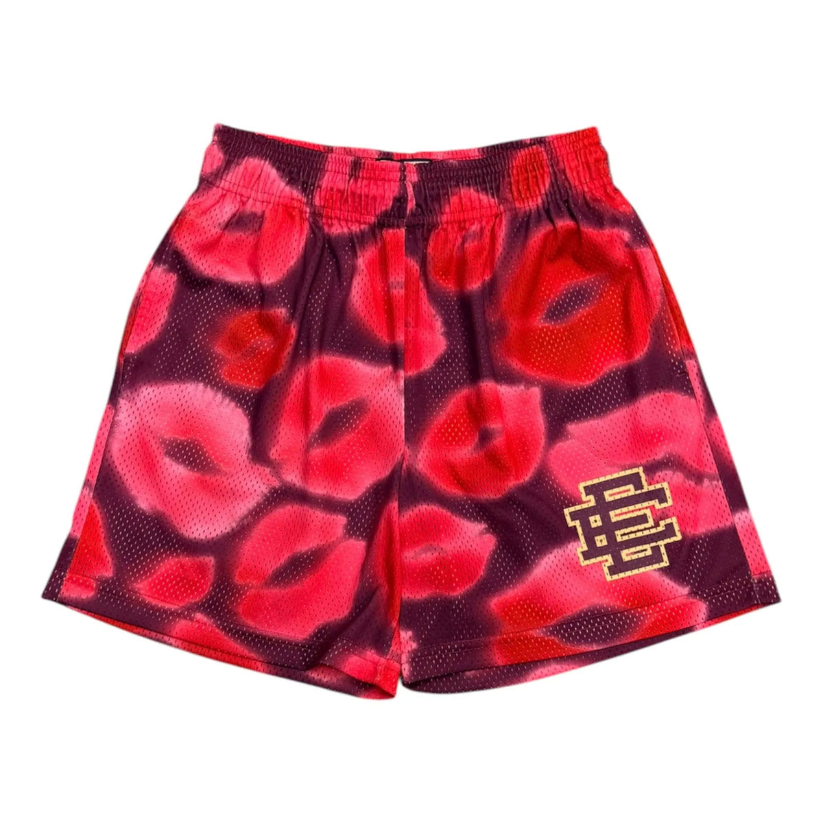 Eric Emanuel Valentines Day Shorts (Purple/Pink) - Preowned