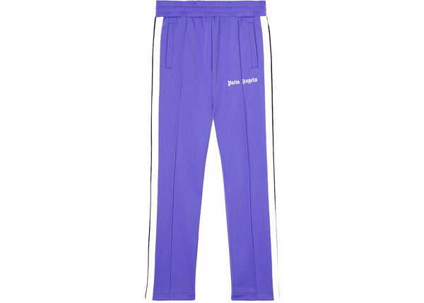 Palm Angels College Track Pants Purple/White - Preowned