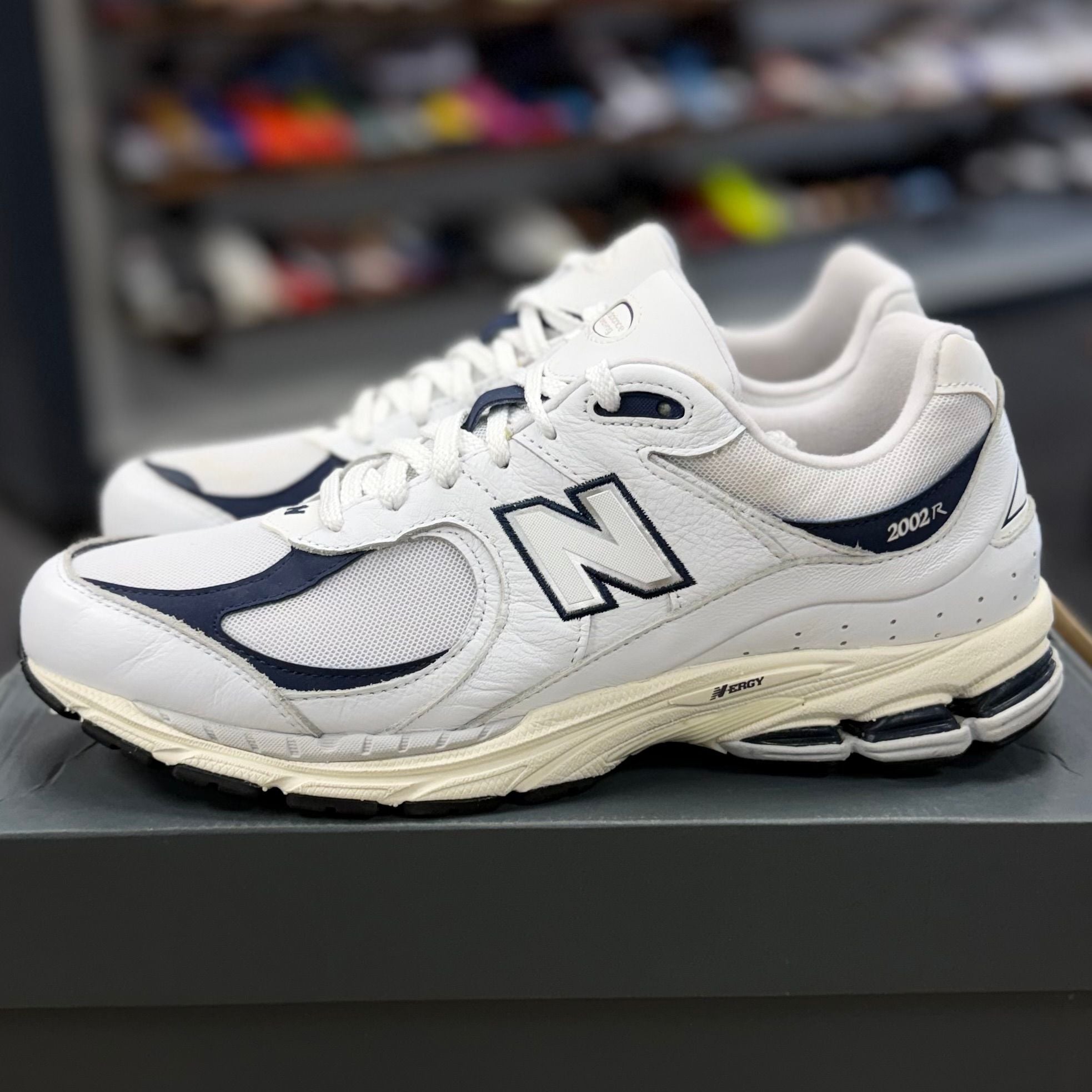 New Balance 2002R White Natural Indigo - Preowned
