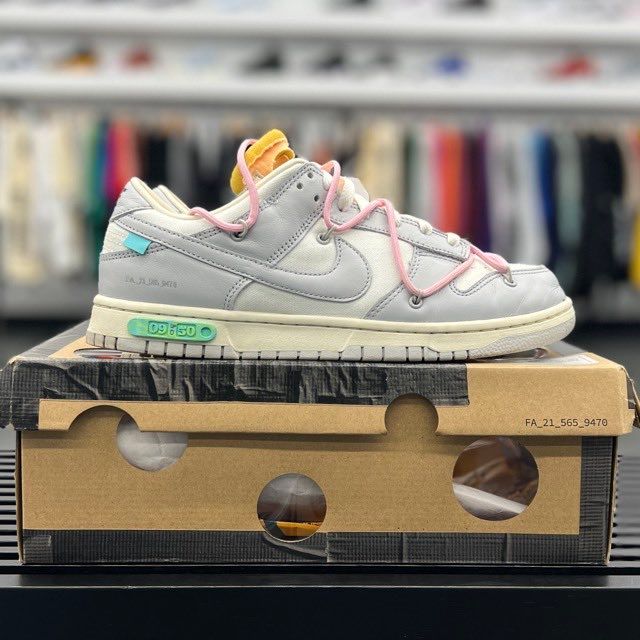 Nike Dunk Low Off-White Lot 9 - Preowned