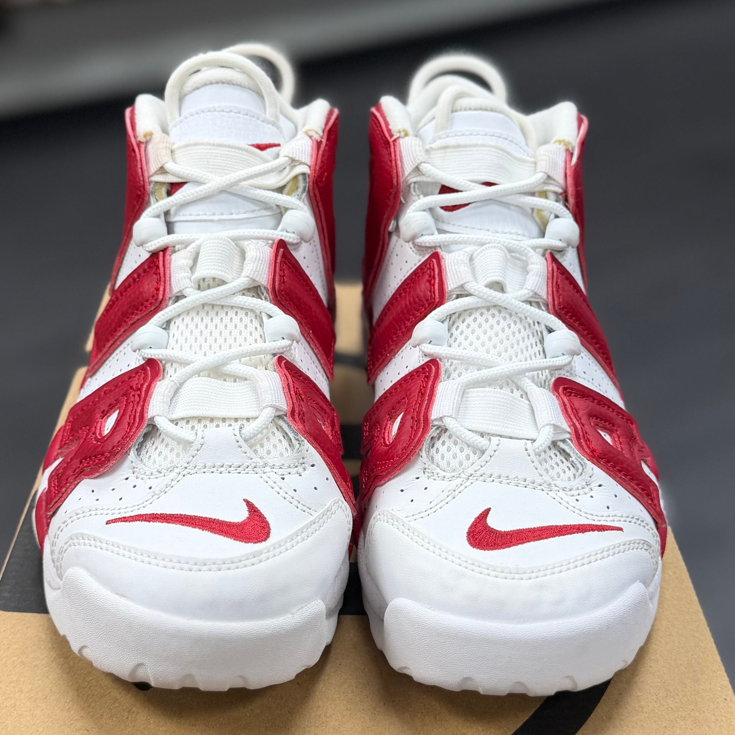 Nike Air More Uptempo Varsity Red (GS) - Preowned