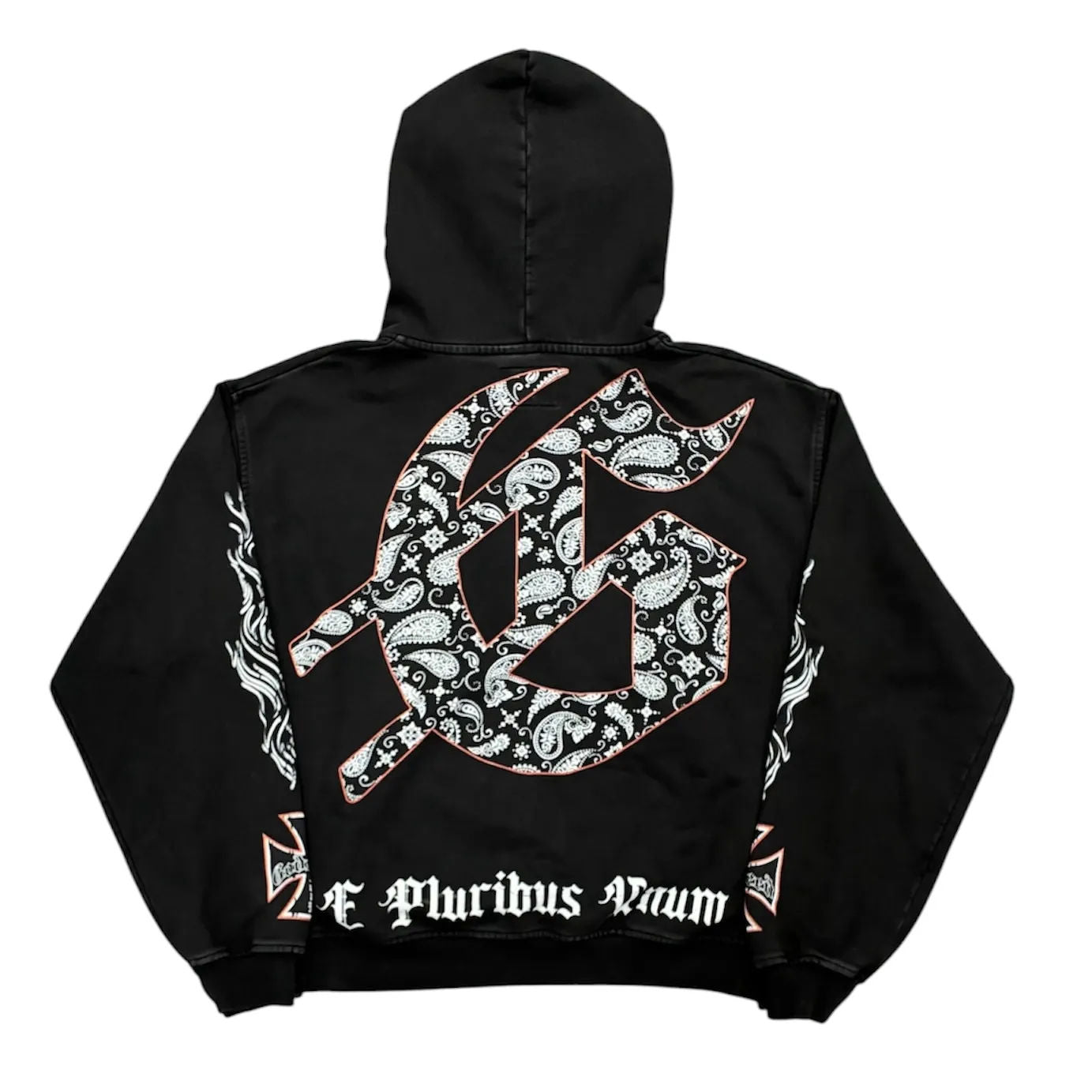 Godspeed Hollywood Inferno Hoodie (Washed Black) - Preowned