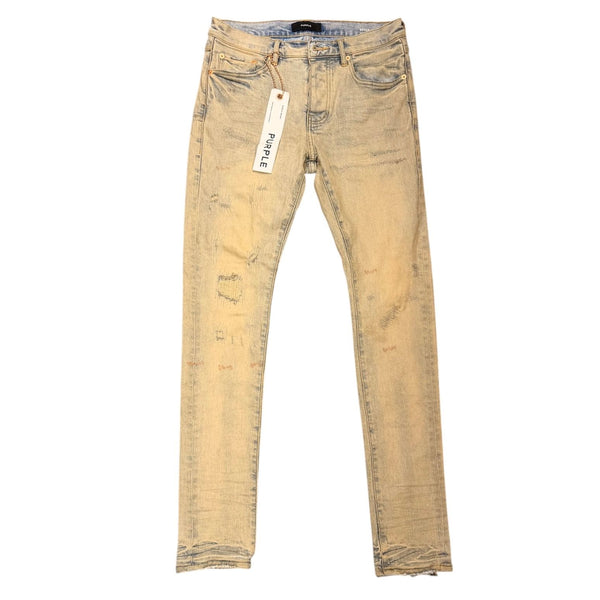 Purple Brand Super Light Repair Jean (Light Indigo) - Preowned