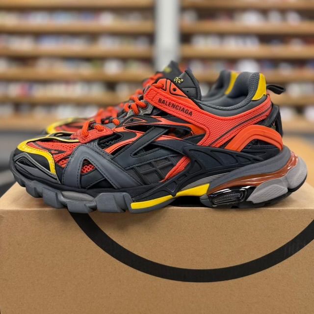 Balenciaga Track.2 (Orange/Black) - Preowned