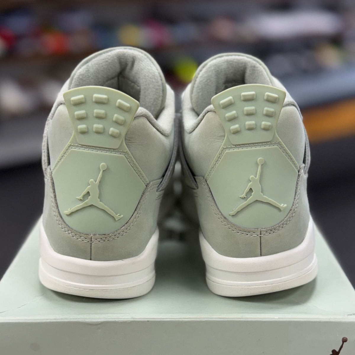 Jordan 4 Retro Seafoam Sail (Women's) - Preowned