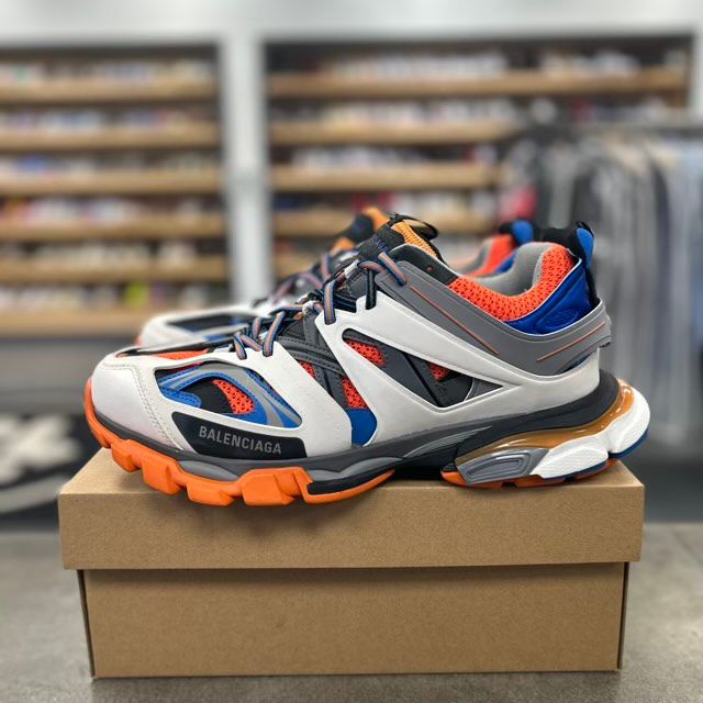 Balenciaga Track Orange Blue - Preowned