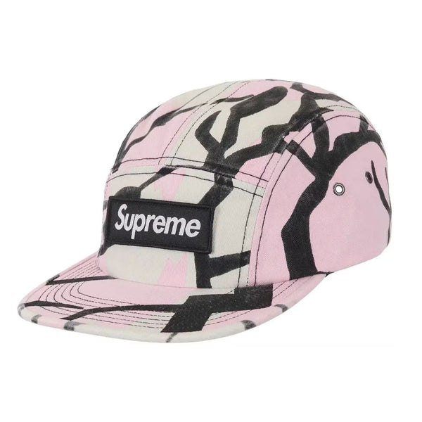 Supreme Military Camp Cap Spring Pink Predator Camo