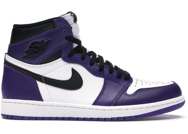 Jordan 1 Retro High Court Purple White - Preowned