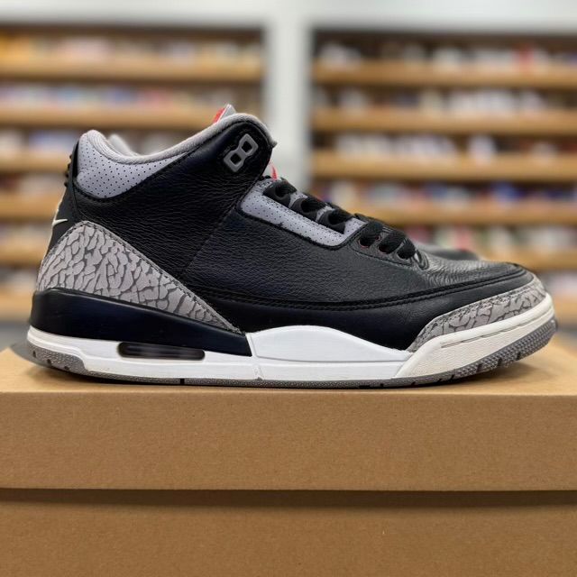 Jordan 3 Retro OG Black Cement (2024) - Preowned