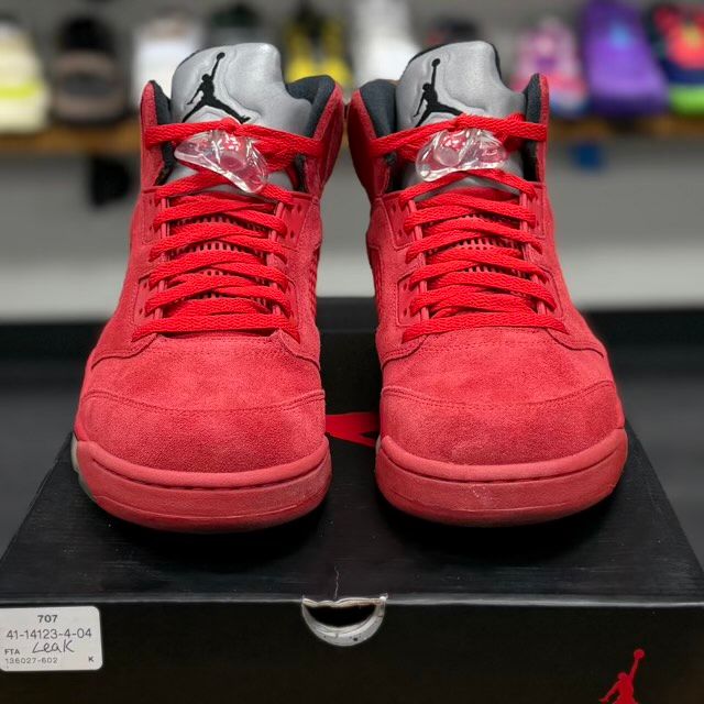 Jordan 5 Retro Red Suede - Preowned