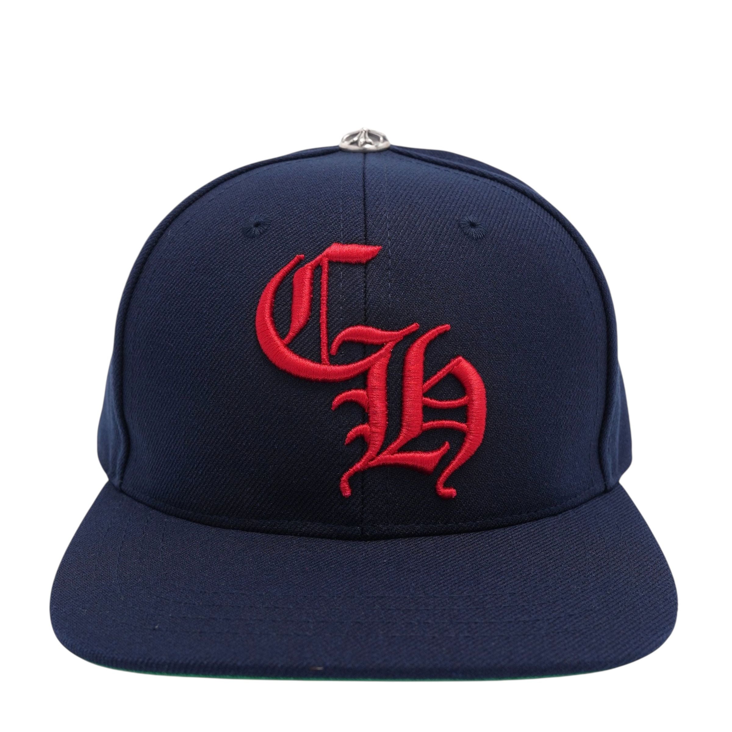 Chrome Hearts Baseball Cap (Navy/Red)