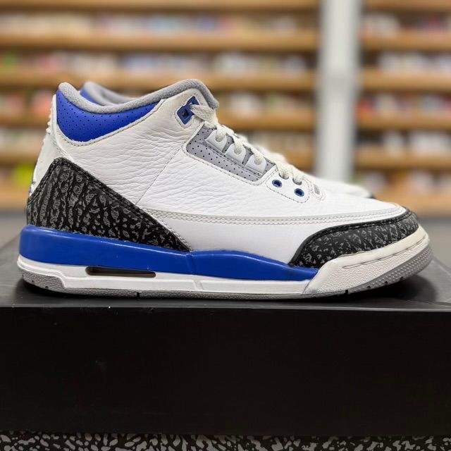Jordan 3 Retro Racer Blue (GS) - Preowned