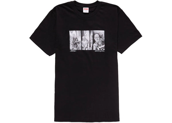 Supreme Mister Cartoon Pow Tee Black - Preowned