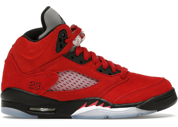 Jordan 5 Retro Raging Bull Red (2021) (GS) - Preowned