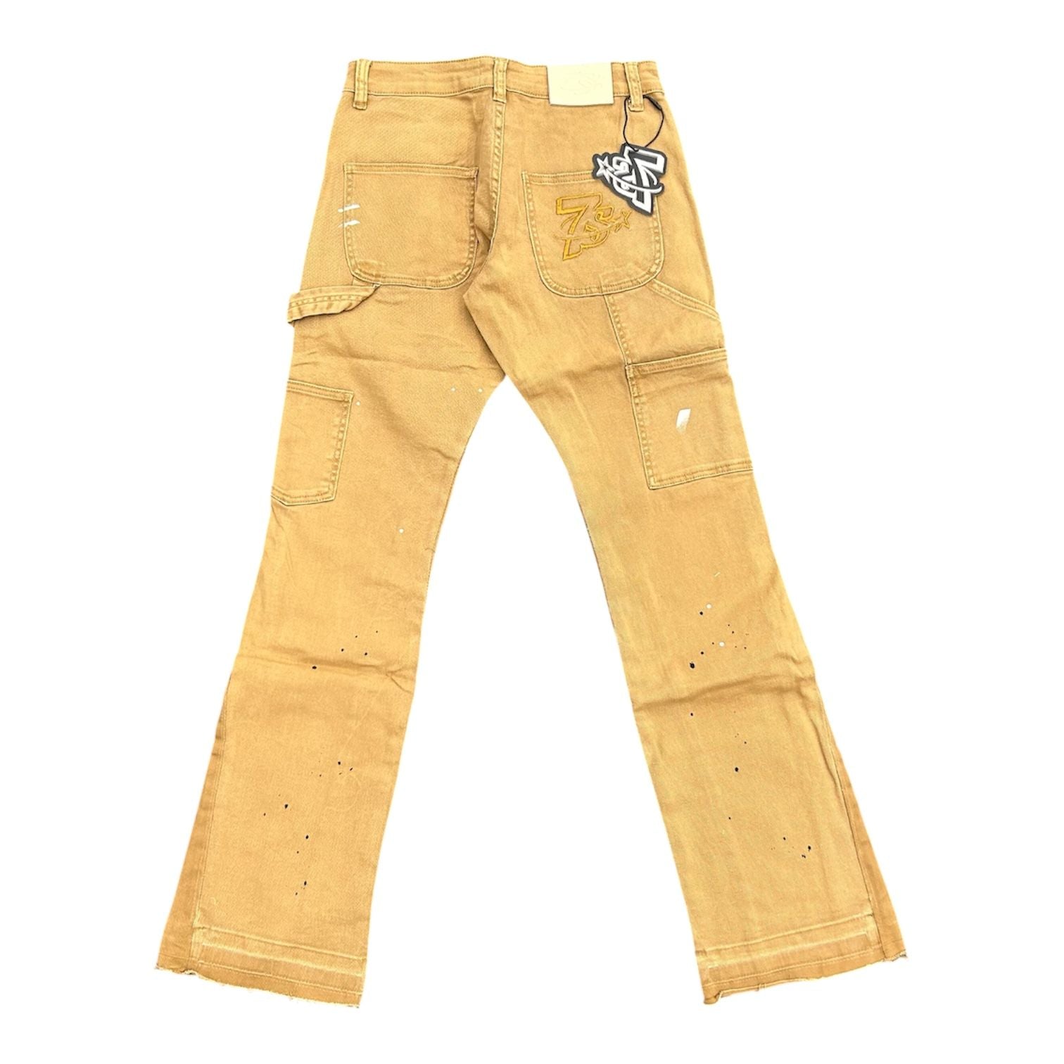 Triple 7's SevenSniper Flare Carpenter Pant (Khaki)