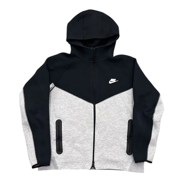 Nike Tech Hoodie (Grey/Black) - Preowned