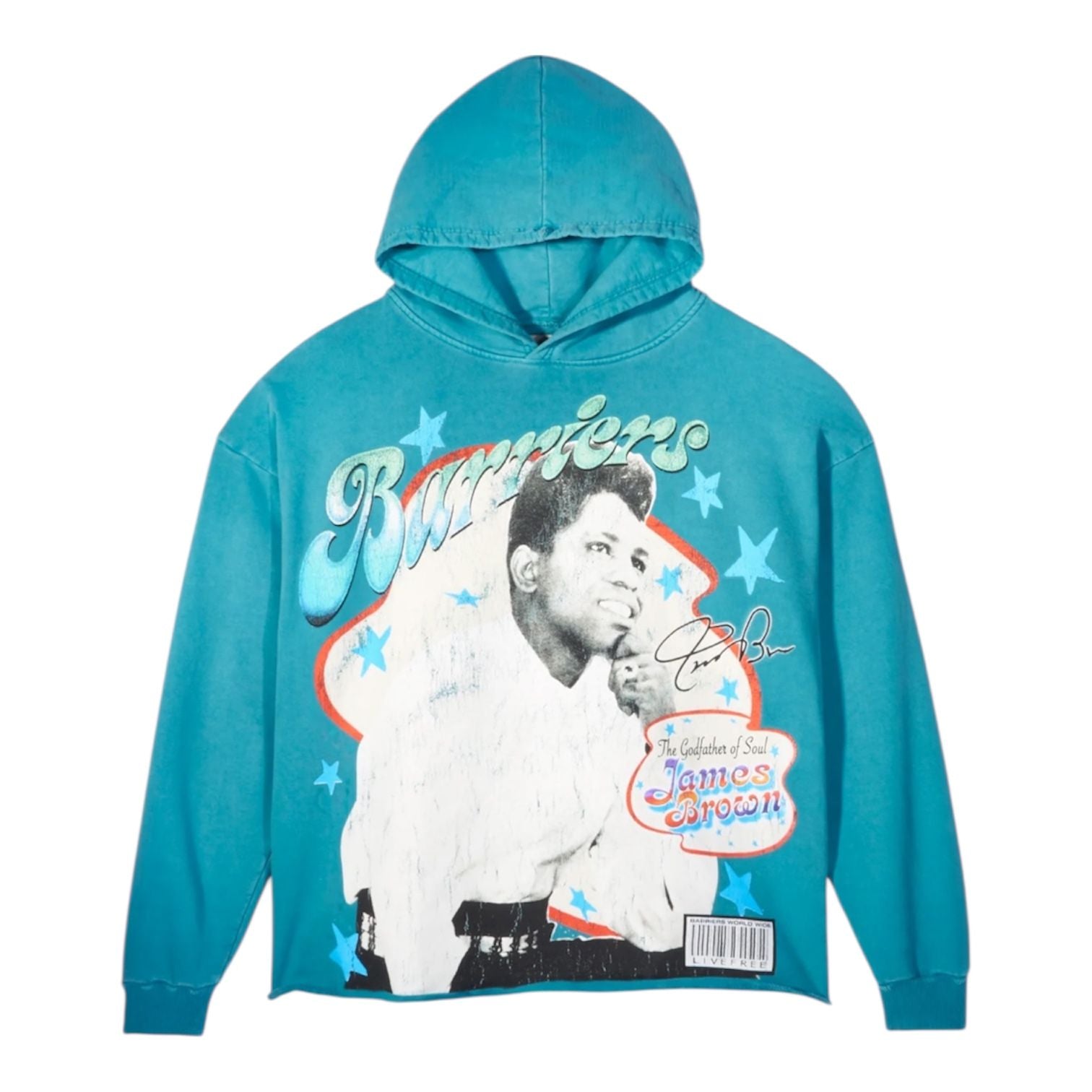 Barriers "James Brown Ponder" Hoodie (Blue)