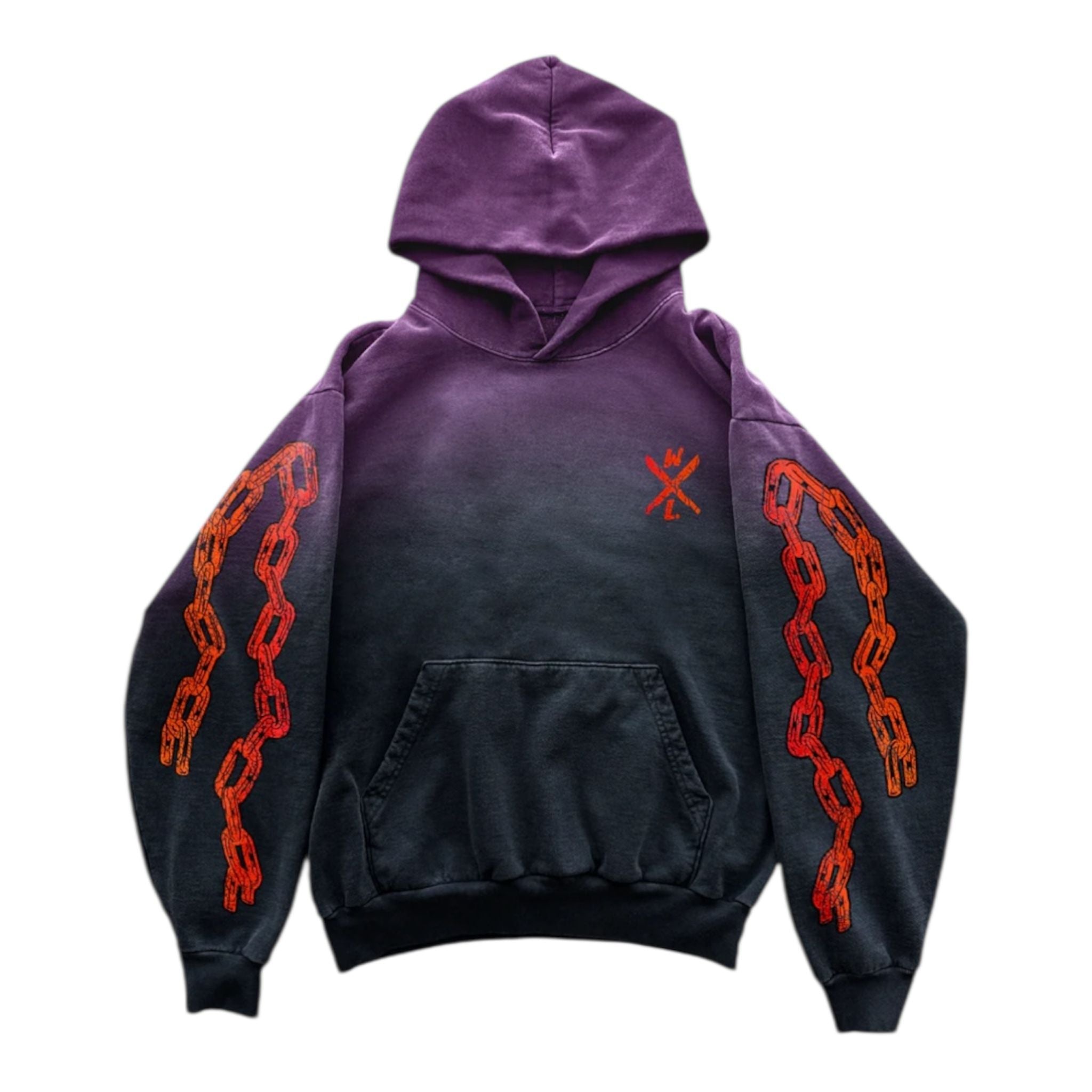 Warren Lotas Hell & Back Hoodie (Purple/Black)