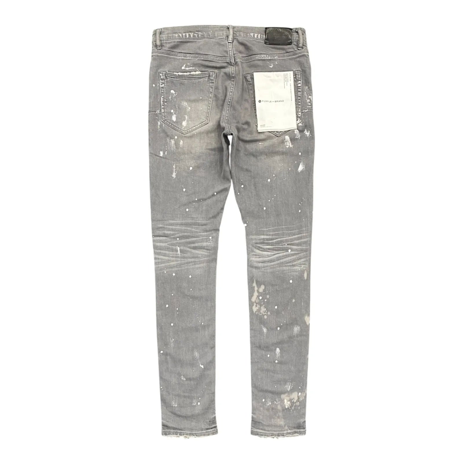 Purple Brand Knee Split Jean (Grey) - Preowned