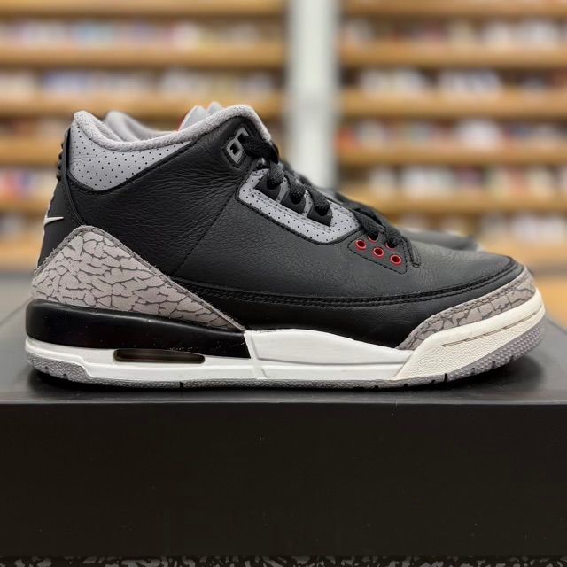 Jordan 3 Retro Black Cement (2024) (GS) - Preowned